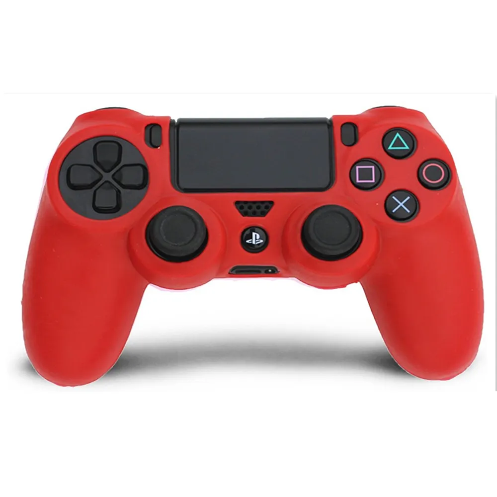 PS4 Controller Skin Silicone Rubber Protective Grip