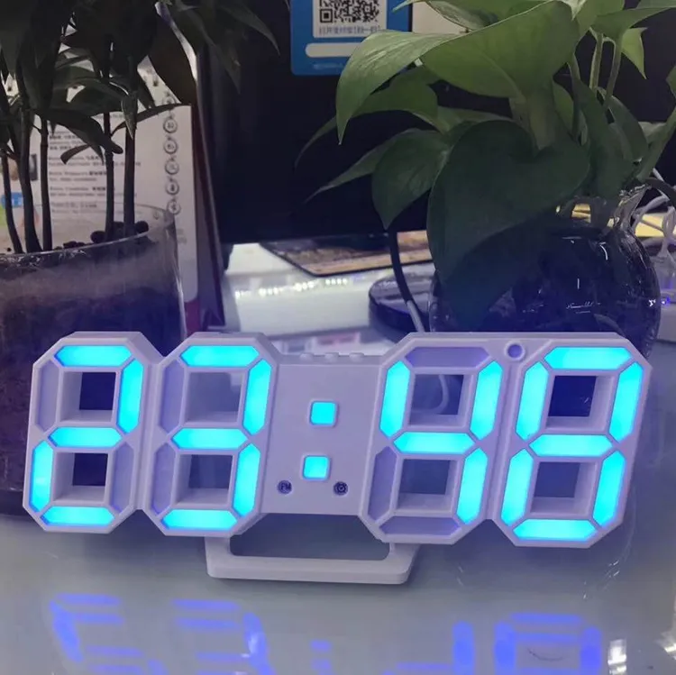 3D LED Wall Digital Clock – image 2