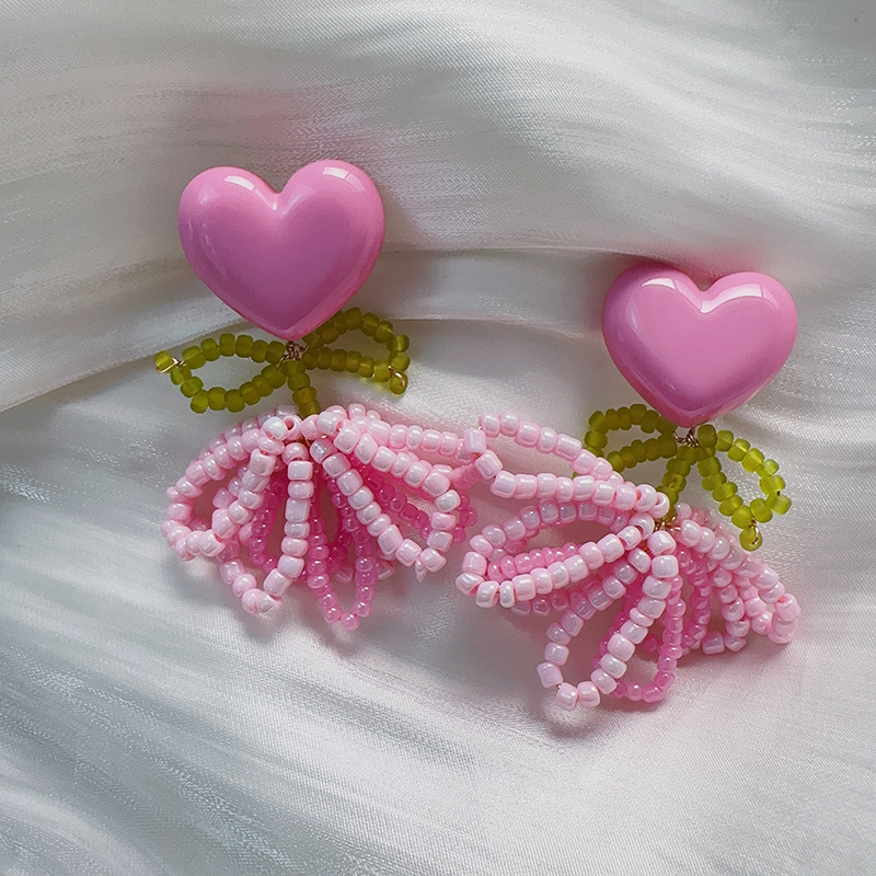 Women's Fashion Simple Summer Flower Skirt Earrings