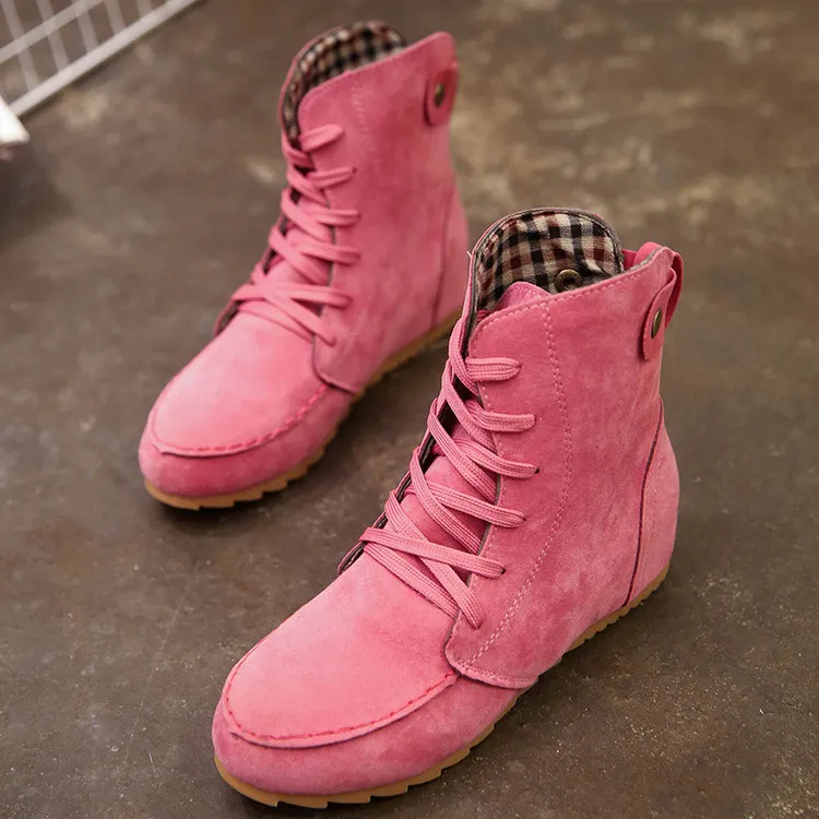 ANKLE BOOTS - Red
