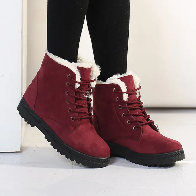 WARM SNOW BOOTS Red - Shop at LoveMi