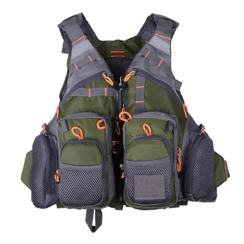 Outdoor Swimming Life Safety Sport Fishing Vest Men Breathable