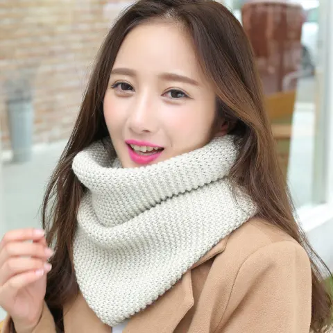 HttpWarm Thick Solid Color Ladies Scarf