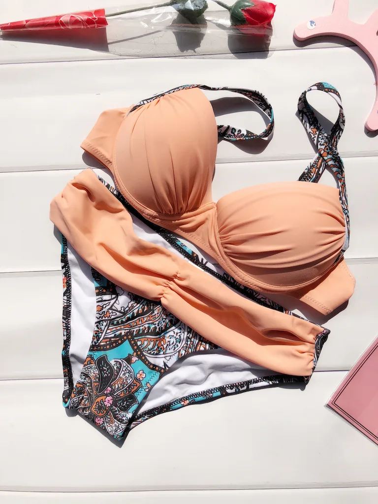 Swimwear Bikini Set Summer Sexy Women Swimsuit Tankini Push