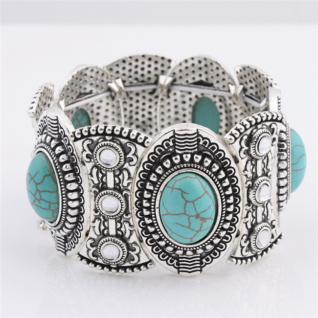Gypsy Wanderer Turquoise Bracelet