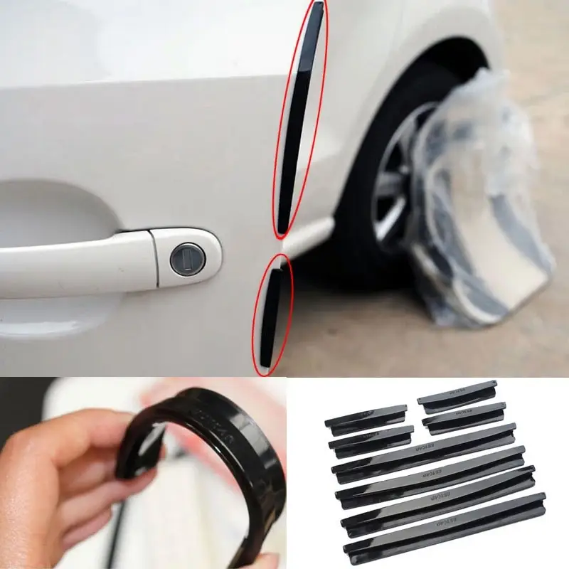 Auto Car Door Guard Edge Corner Bumper 8Pcs Set