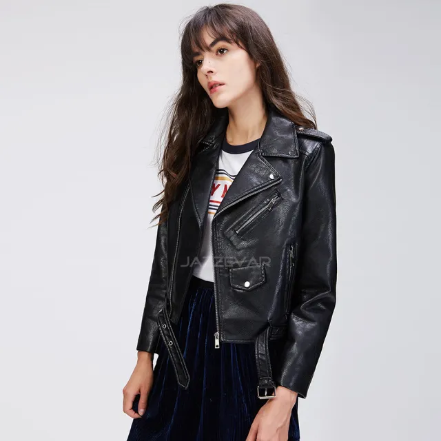 PU Leather Jacket Black - Shop at LoveMi