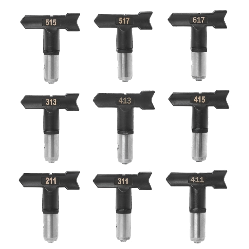 Durable high pressure airless nozzle electric rotary nozzle spraying machine accessories electrostatic spray gun accessories
