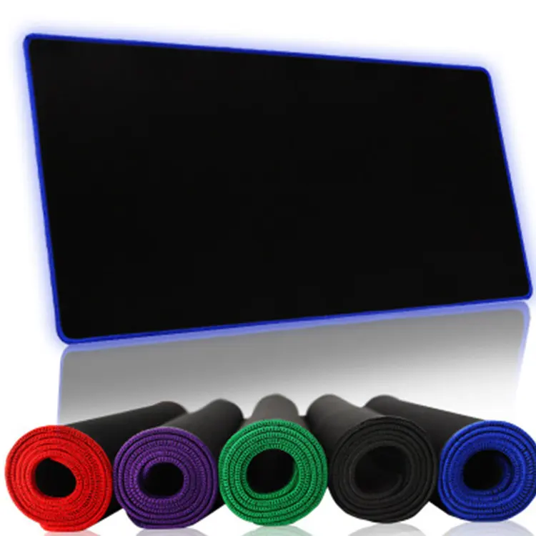 Large Solid Color Mouse Pad Suitable for Keyboard