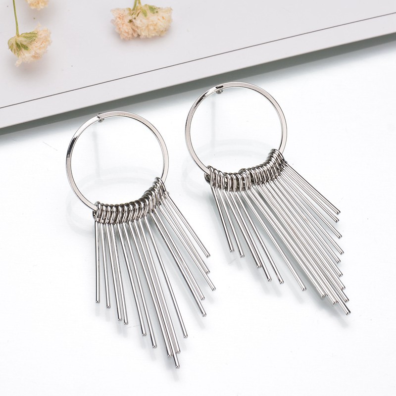 Fringed earrings