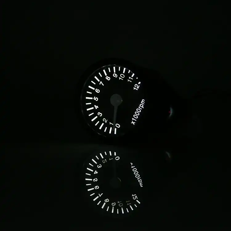 Universal Tachometer Gauge   Type 1   Black Black