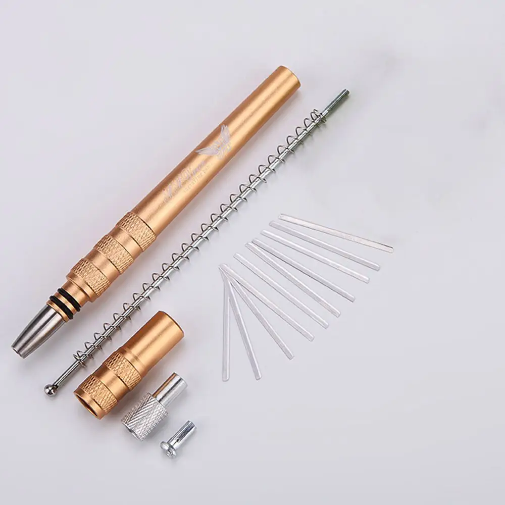 DIY Durable Stainless Steel Haircut Pen 20Pcs Blades Salon Razor Shaving Pen for Eyebrow Beard Hair Styling Accessory