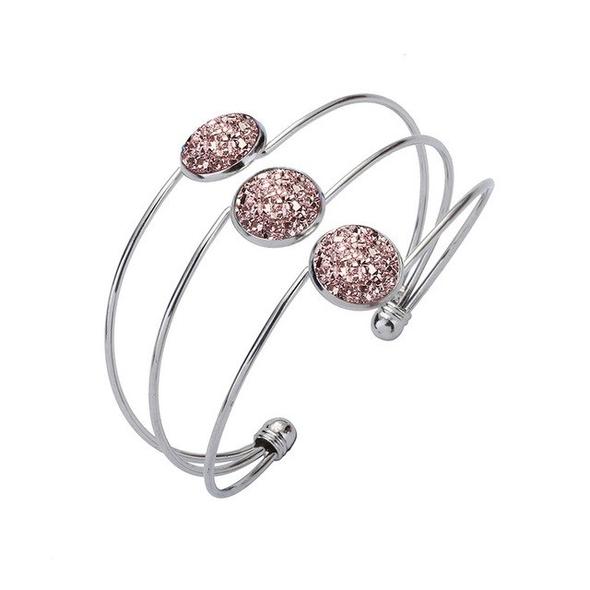 Yoga-Supreme Multi Color Druzy Bracelet