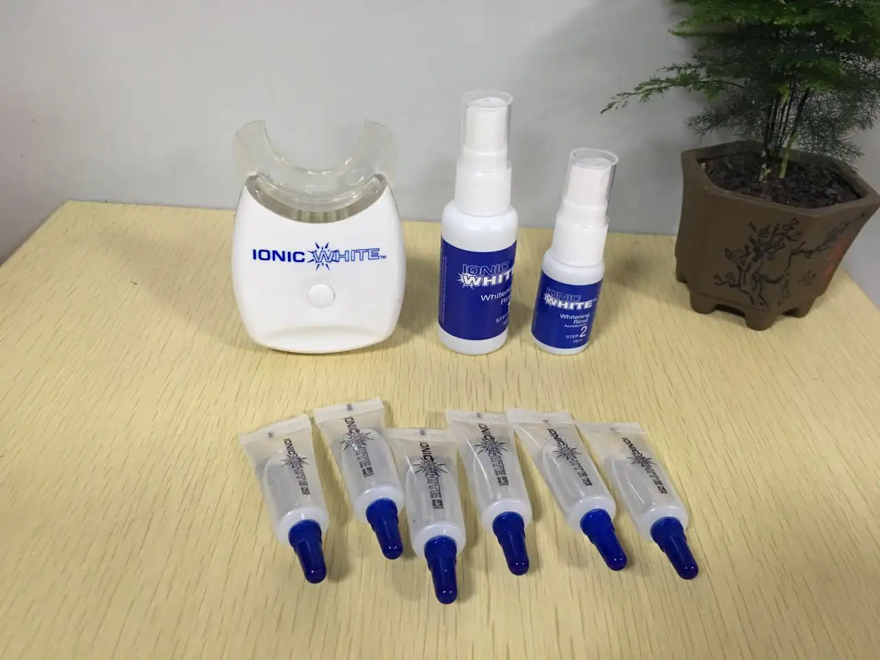 Oral care beauty instrument to remove stains