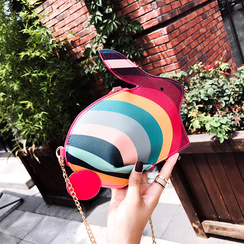 Cute girl heart small bag