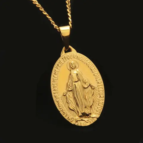 Cross Virgin Magic Pendant