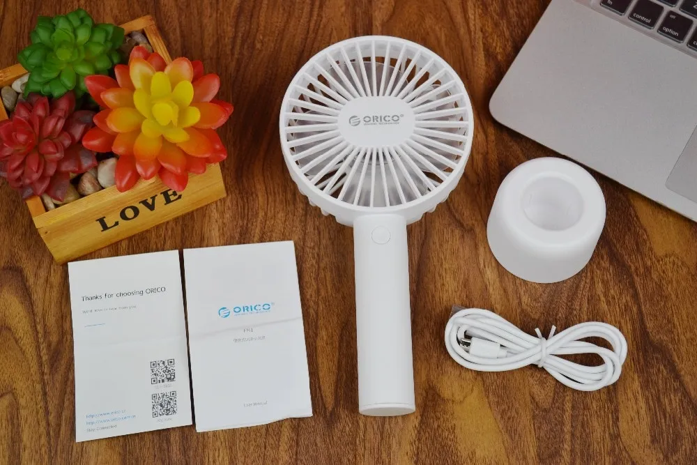 Handheld usb small fan rechargeable portable portable silent office desktop wind – image 7