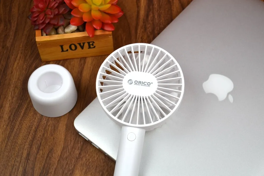Handheld usb small fan rechargeable portable portable silent office desktop wind – image 3