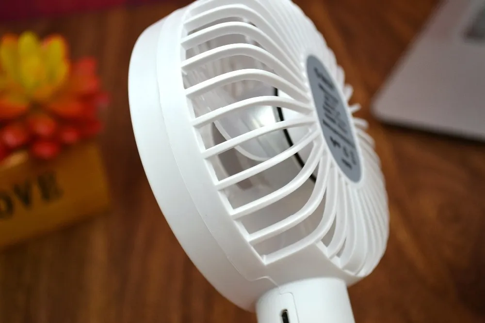 Handheld usb small fan rechargeable portable portable silent office desktop wind – image 2