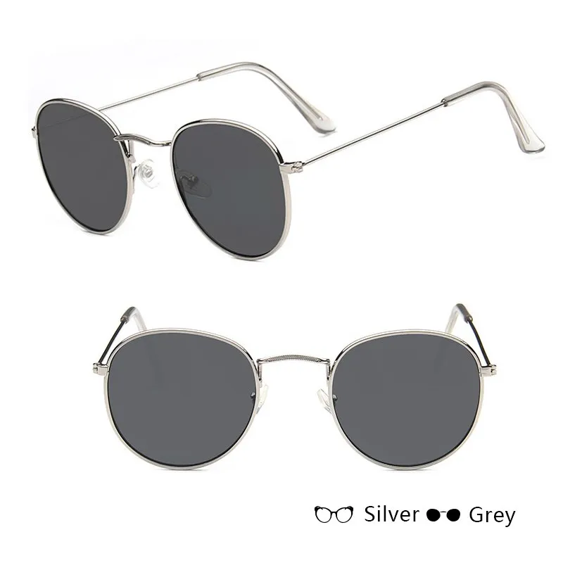 Women Retro Sunglasses - Gray