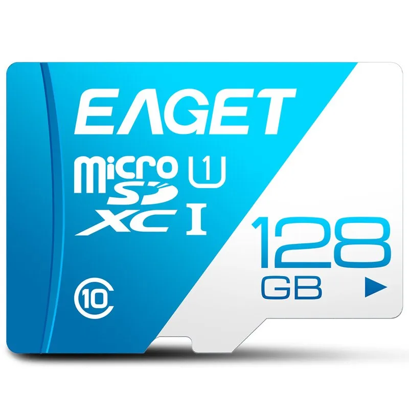 EAGET T1 Micro SD Card 64GB 32GB 16GB Memory Card 128GB TF Card Class10 UHS-I 80MB S Microsd Memory Card For Smartphone – image 3