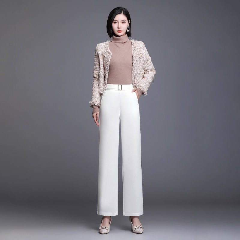 Women's New Elastic Wide Leg Pants