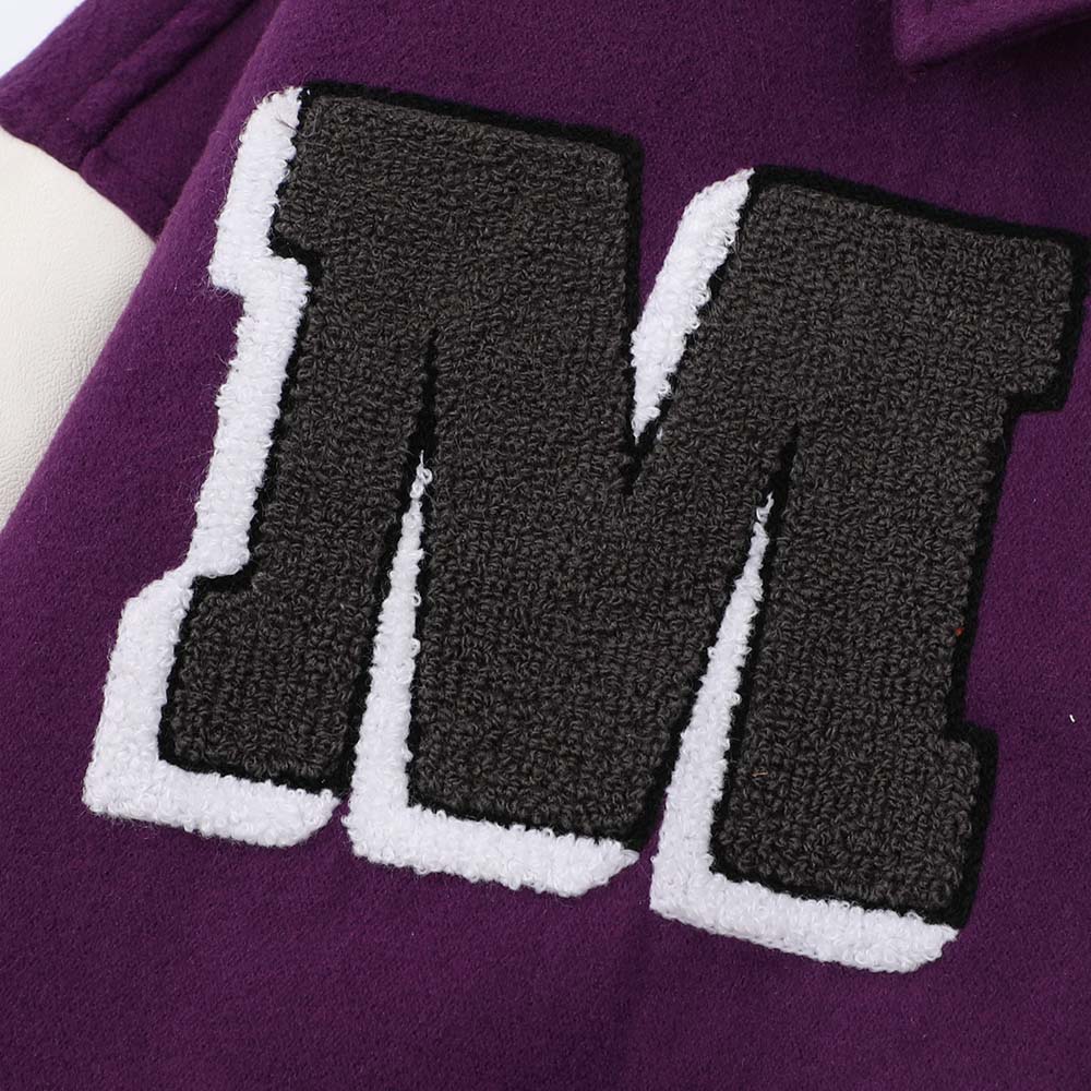 Men's Jacket Embroidered Color Matching Baseball Uniform - Image 2
