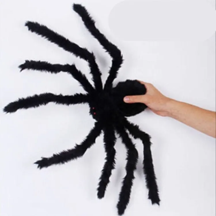 Halloween Ghost Festival Supplies Bar Decoration Props Plush Spider Haunted House Prop Indoor Outdoor Giant Decor – image 5