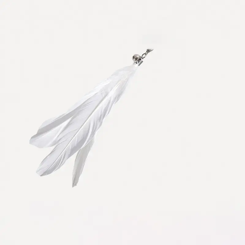 Funny Cat Stick Telescopic Rod Steel Wire Cat Toy Bite Resistant Bell