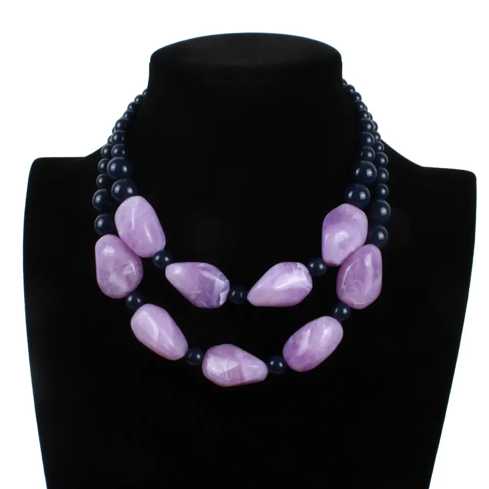 Bohemian Double Layer Maxi Necklace