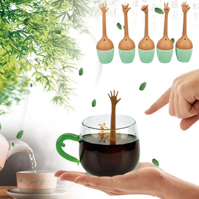 Funny hand gestures tea infuser (1)