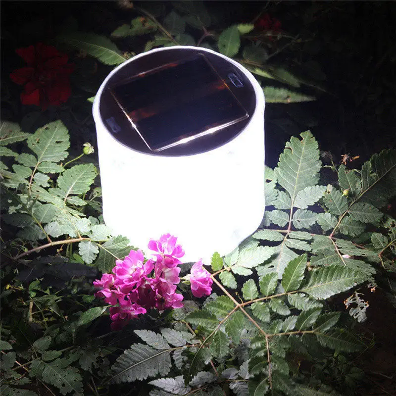 Inflatable Solar Light LED Powered Foldable Outdoor