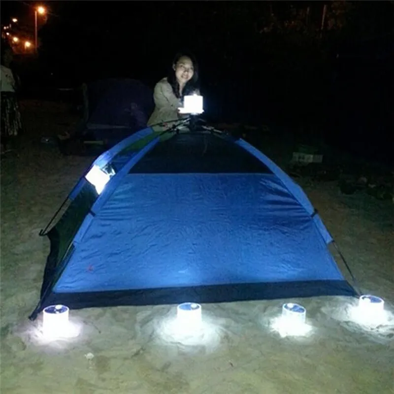 Inflatable Solar Light LED Solar Powered Foldable Light Outdoor Garden Yard Emergency Solar Road Lamp – image 6