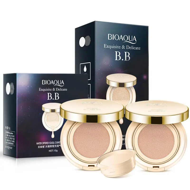 Bioaqua Air Cushion BB Cream 3 Color Concealer Moisturizing