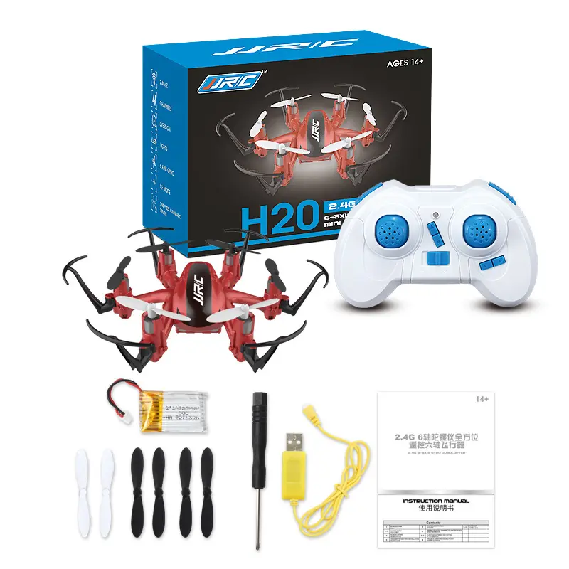 Mini remote control six-axis aircraft pattern rotation