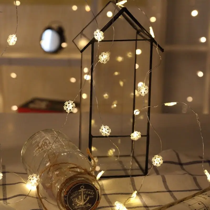 Newsoo copper line star lights LED flashing
