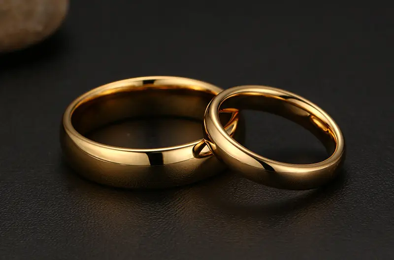 Meaeguet Vintage Tungsten Carbide Wedding Rings