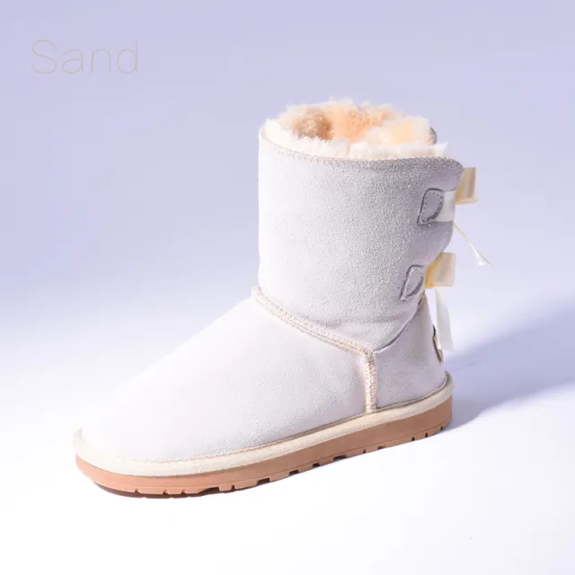 SALE Women Australia Snow Boots Warm Fur Baileys Bow Boots Women Winter Boots Snow Boots Big Size White - Shop at LoveMi