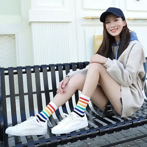 Autumn and Winter New Ladies in the Tube Socks