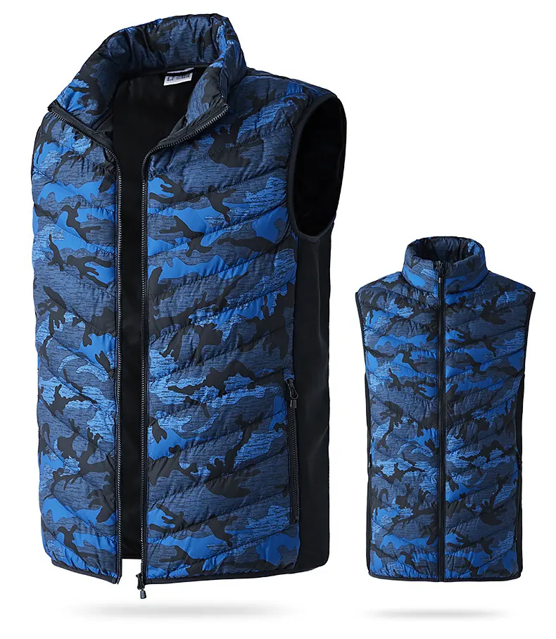 LoClimb Men's Camouflage Heated Vest Men USB Heating Sleeveless