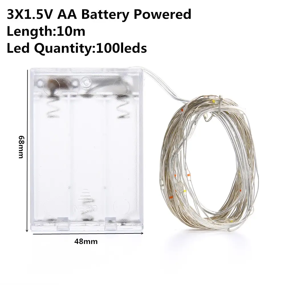 Christmas Light Led Outdoor Battery USB Powered