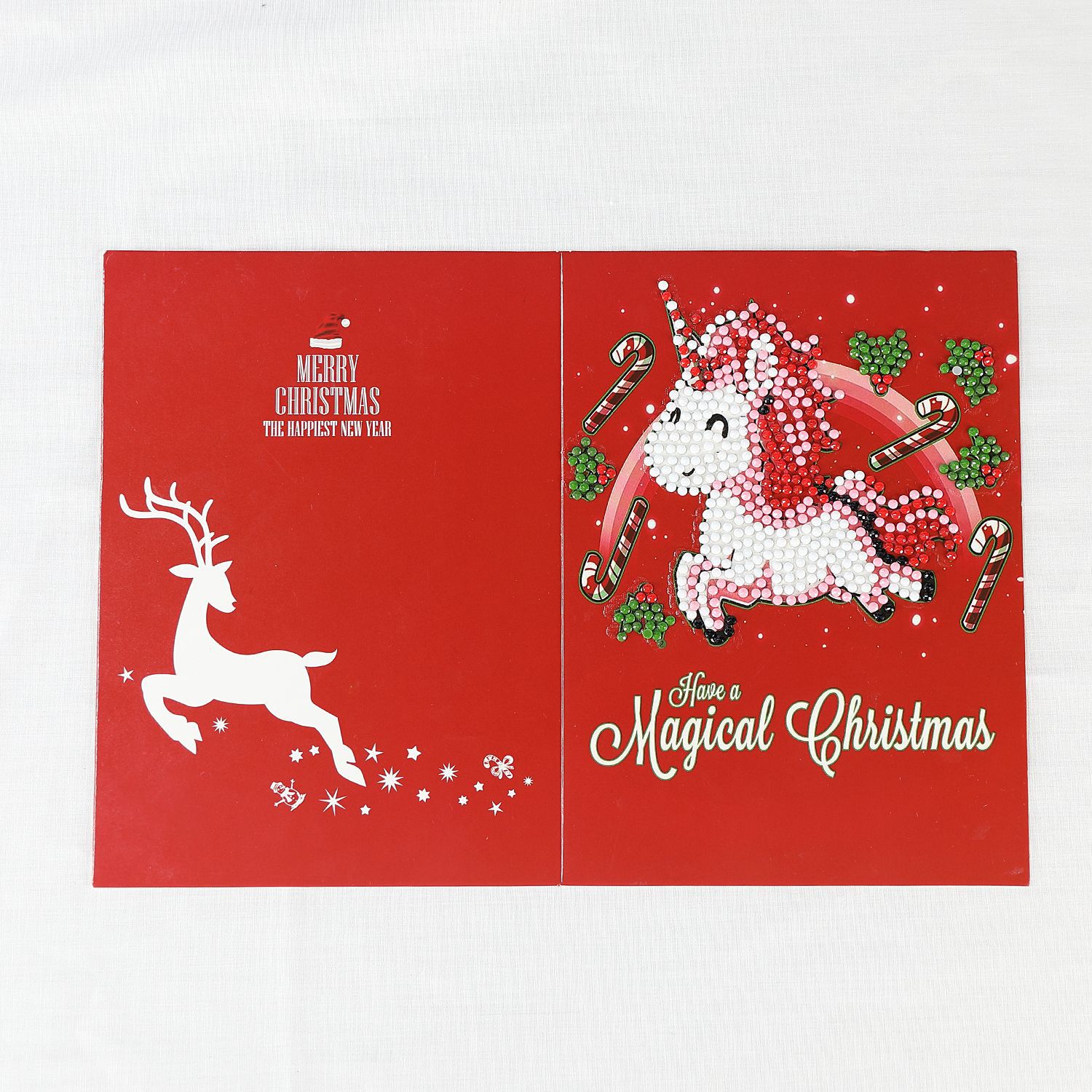 Christmas card christmas card diamond painting greeting