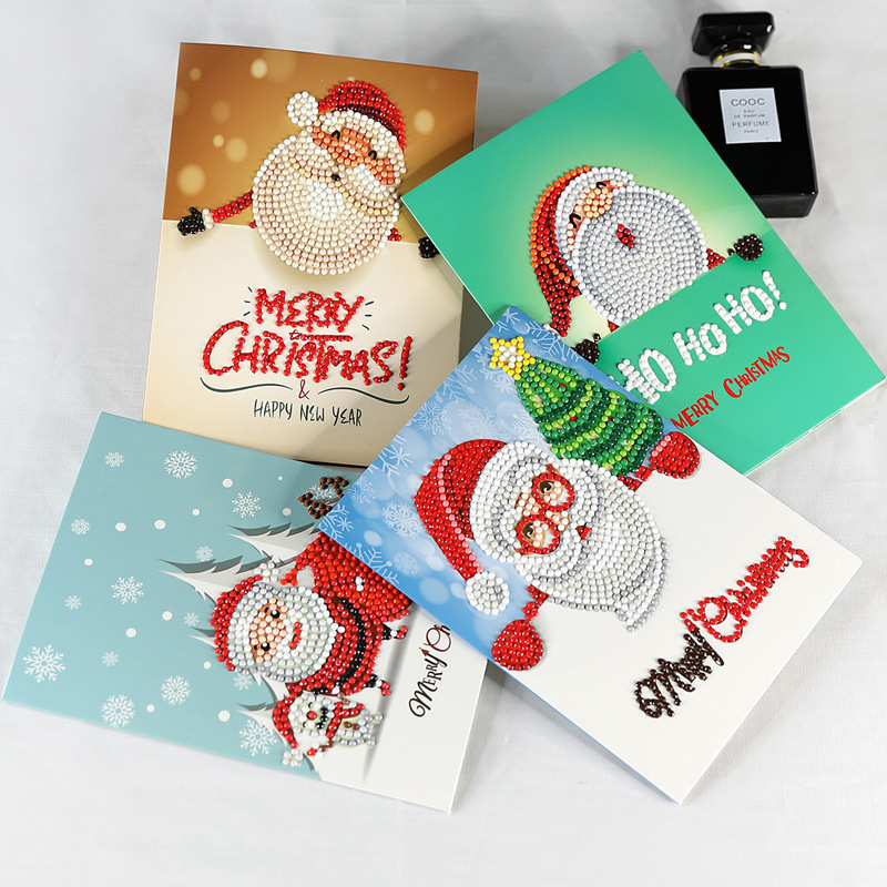 Christmas card christmas card diamond painting greeting