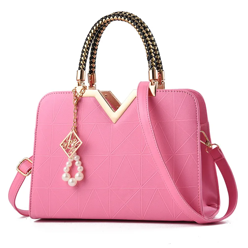 Handbag fashion ladies shell bag simple shoulder Messenger bag - Red