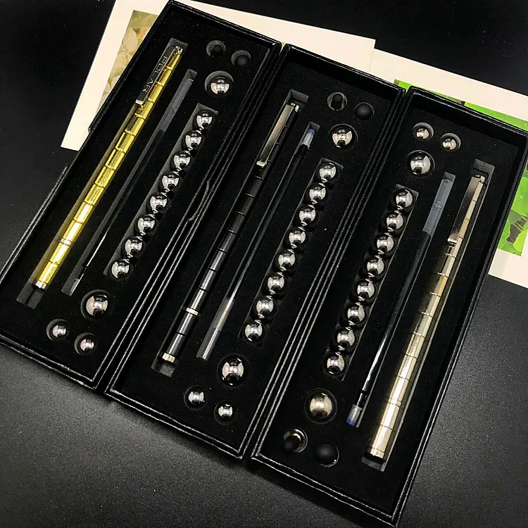 Stress Reducer Relief Toys Gift Box Funny Black Golden