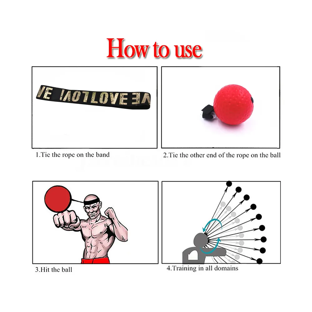 Boxing Reflex Speed Punch Ball – image 5