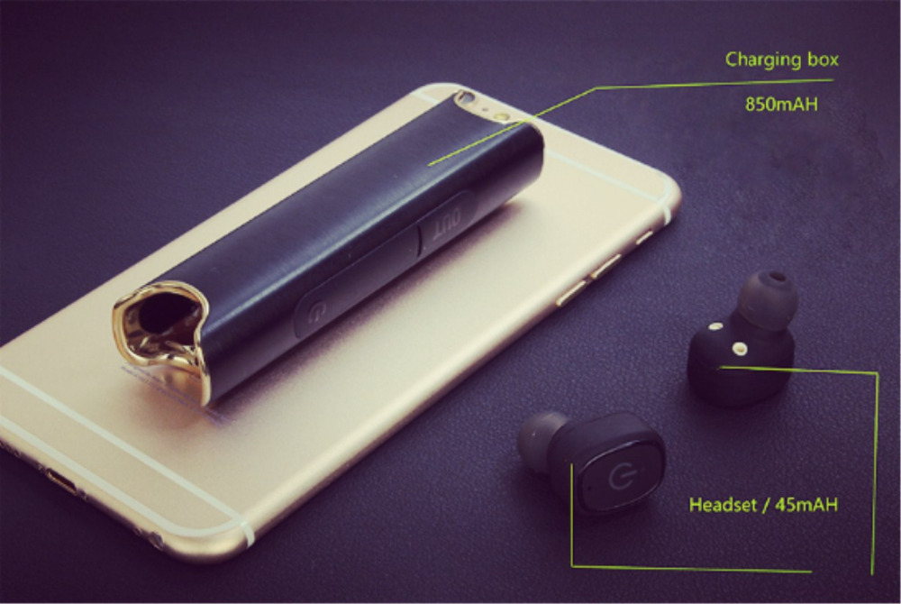 Compatible with Apple, S2 Wireless Earbuds With mic IP67 Waterproof Bluetooth earphones 850 mAH Box Stereo Earphone For IOS Android PK X2T 6