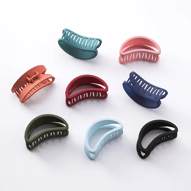 Korean Style Simple Versatile Grip Sanding Hollow Curved Hair