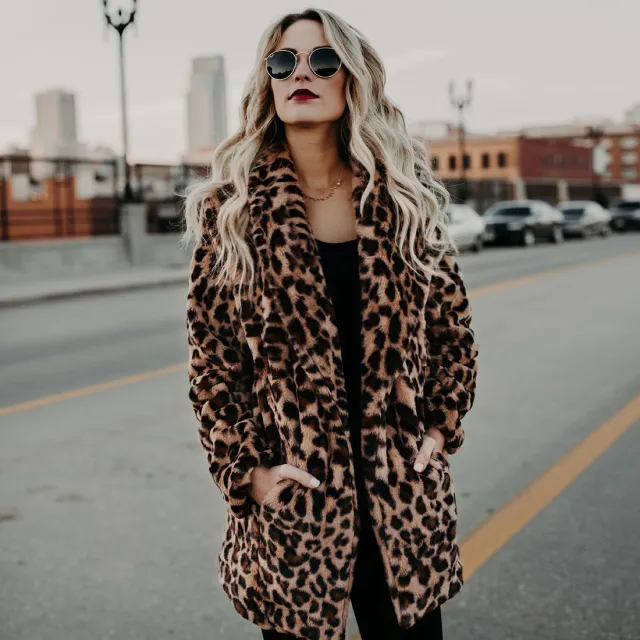 Artificial Faux Fur Women Winter Coat - Shop at LoveMi