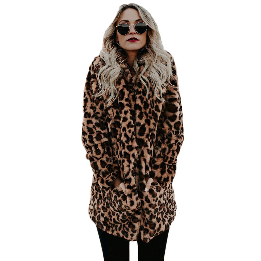 Artificial Faux Fur Women Winter Coat 4Xl - Shop at LoveMi